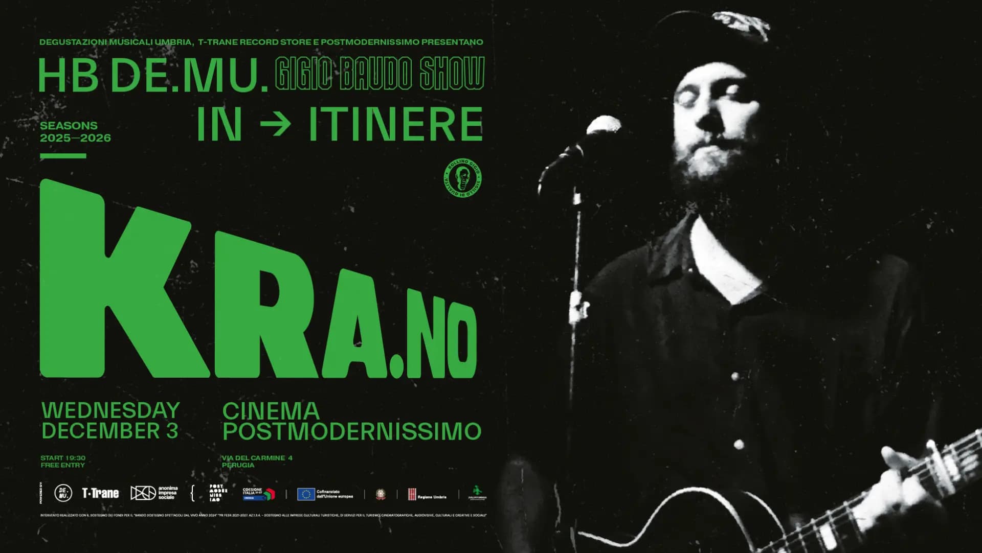 KRA.NO Live al PostMod
