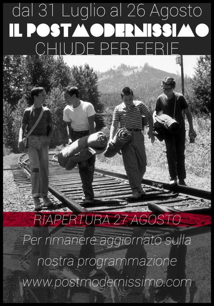 Chiusura Estiva