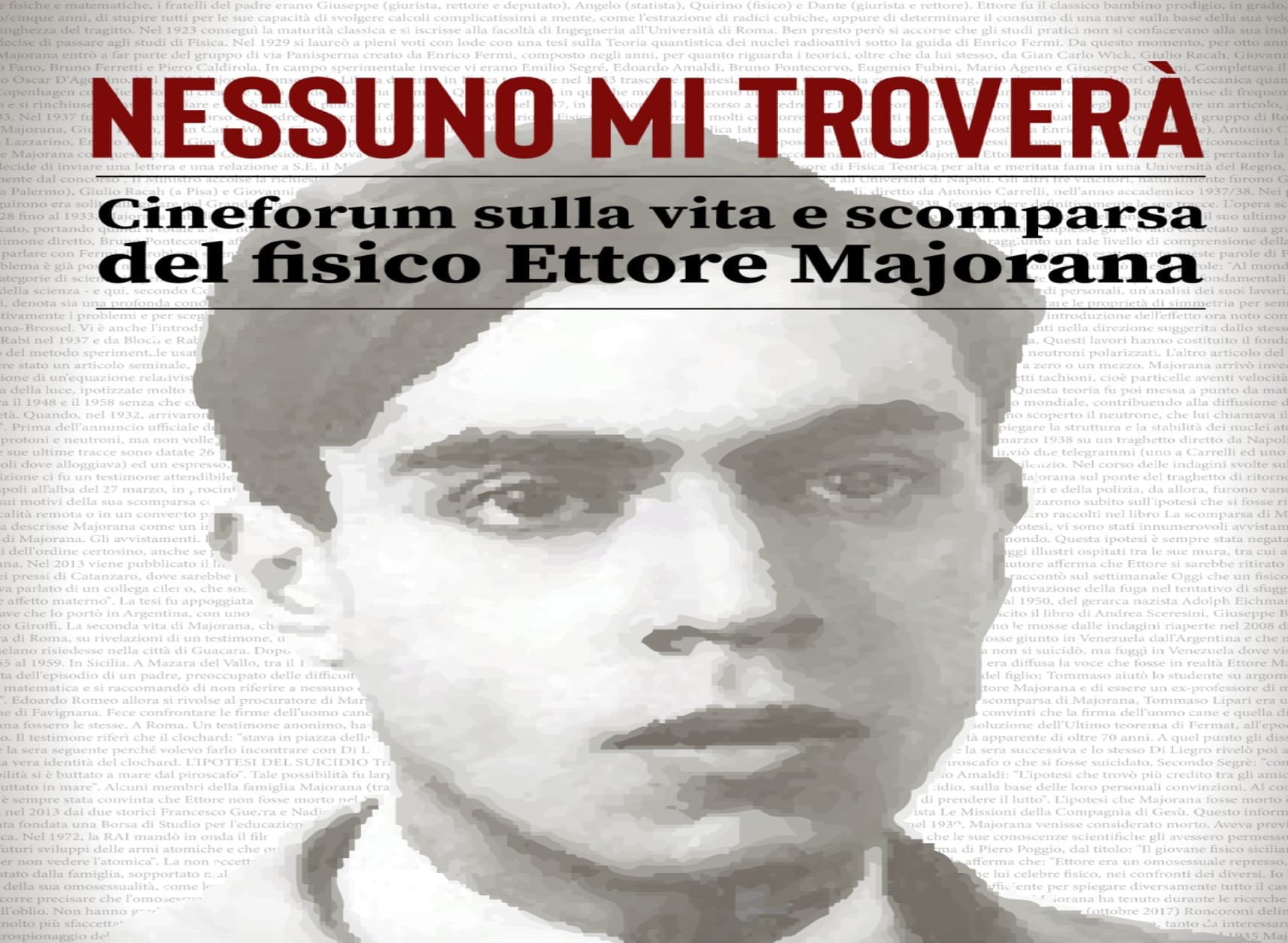 Nessuno mi troverà – Cineforum AISF