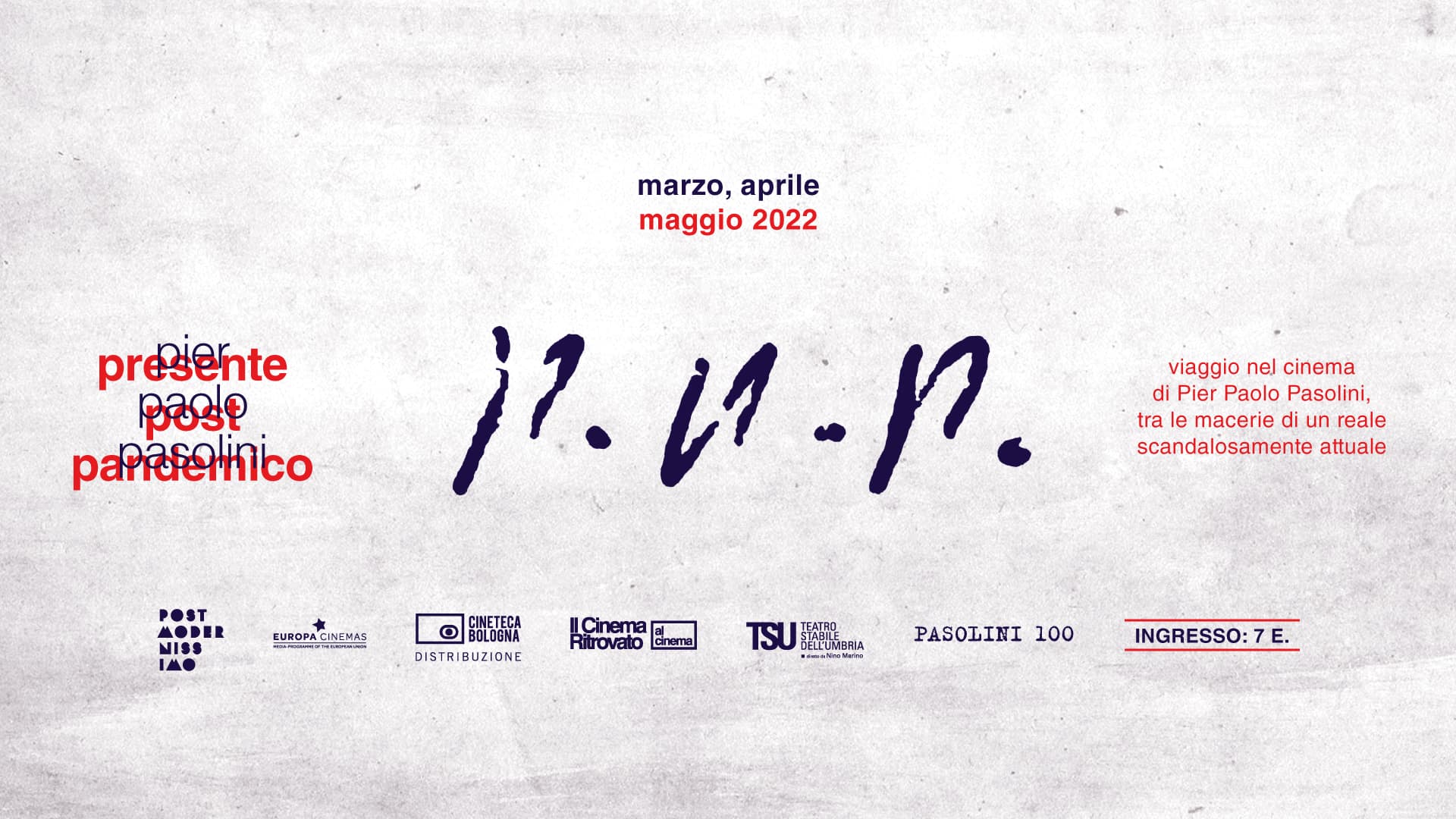 Pier Paolo Pasolini 100