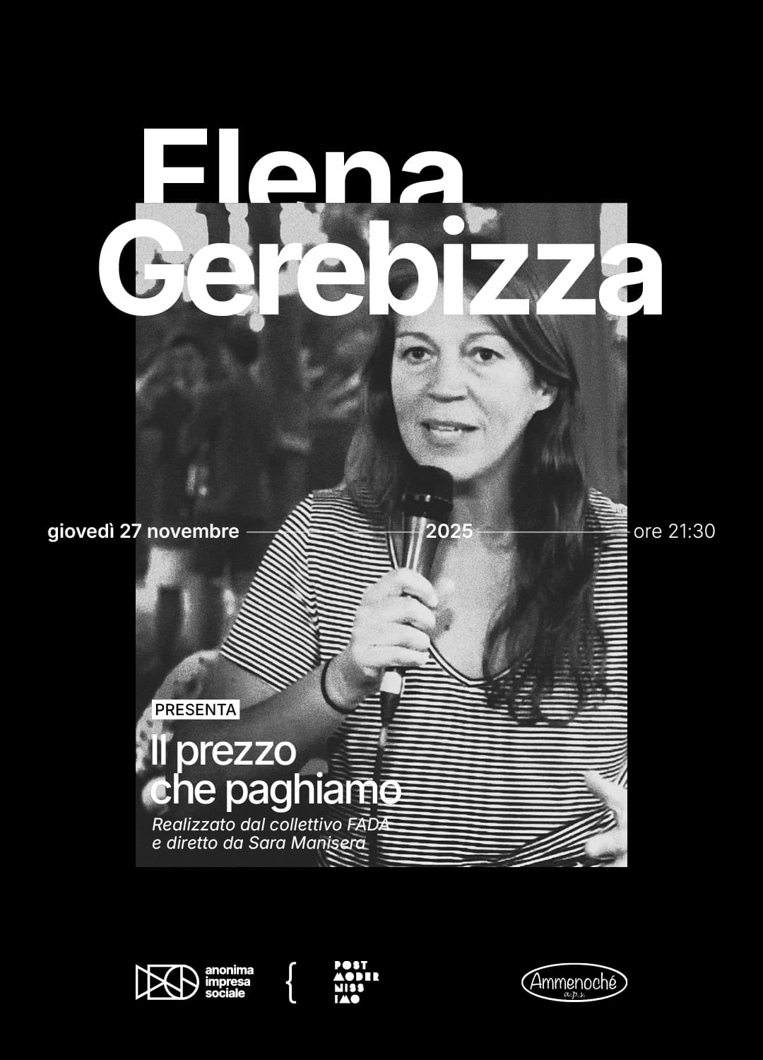 Elena Gerebrizza presenta Il prezzo che paghiamo