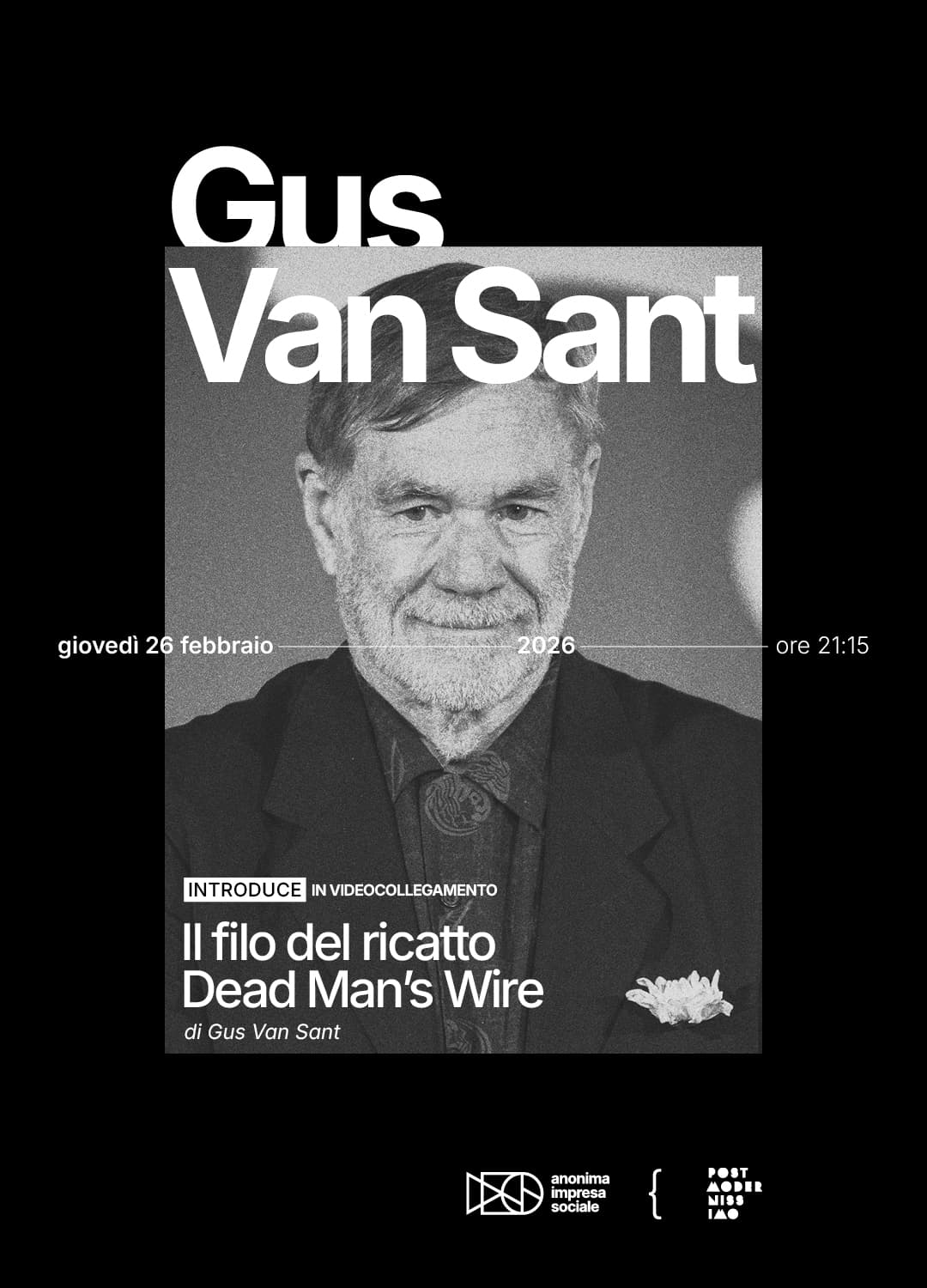 Gus Van Sant presenta Il filo del ricatto