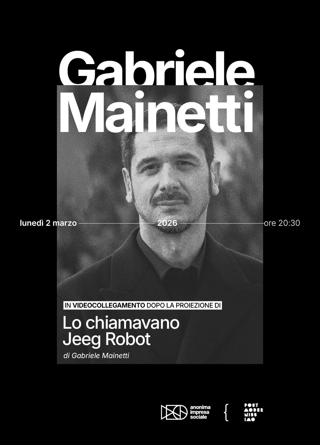 Gabriele Mainetti presenta Lo chiamavano Jeeg Robot