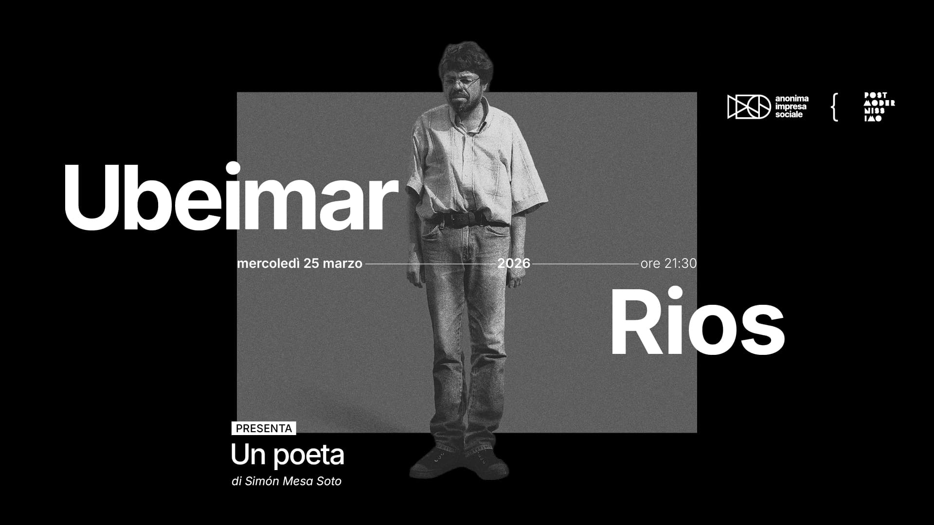 Ubeimar Rios presenta Un poeta