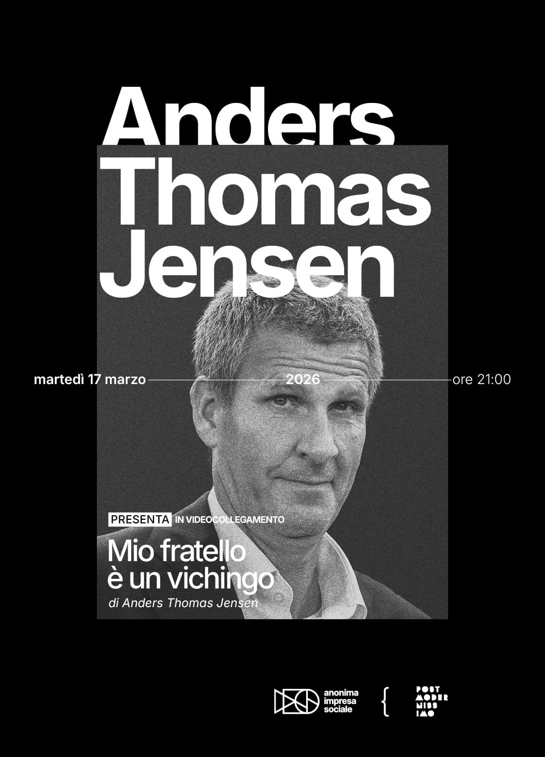 Anders Thomas Jensen presenta Mio fratello è un vichingo