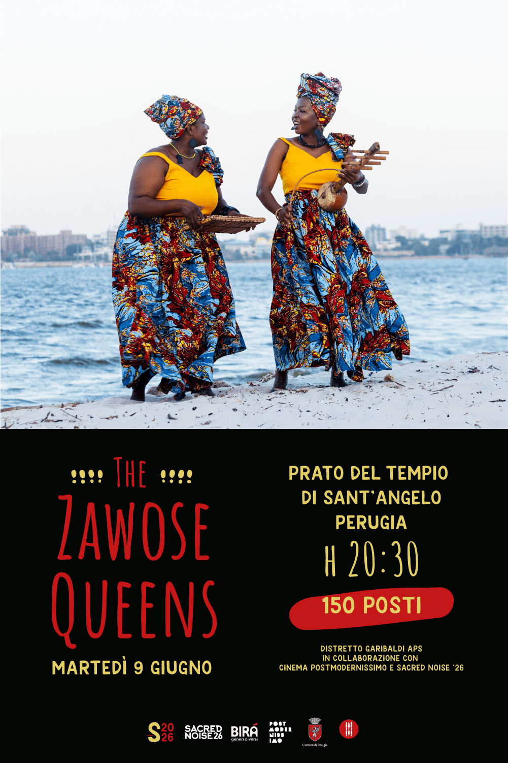 The Zawose Queens live al Tempio di Sant’angelo