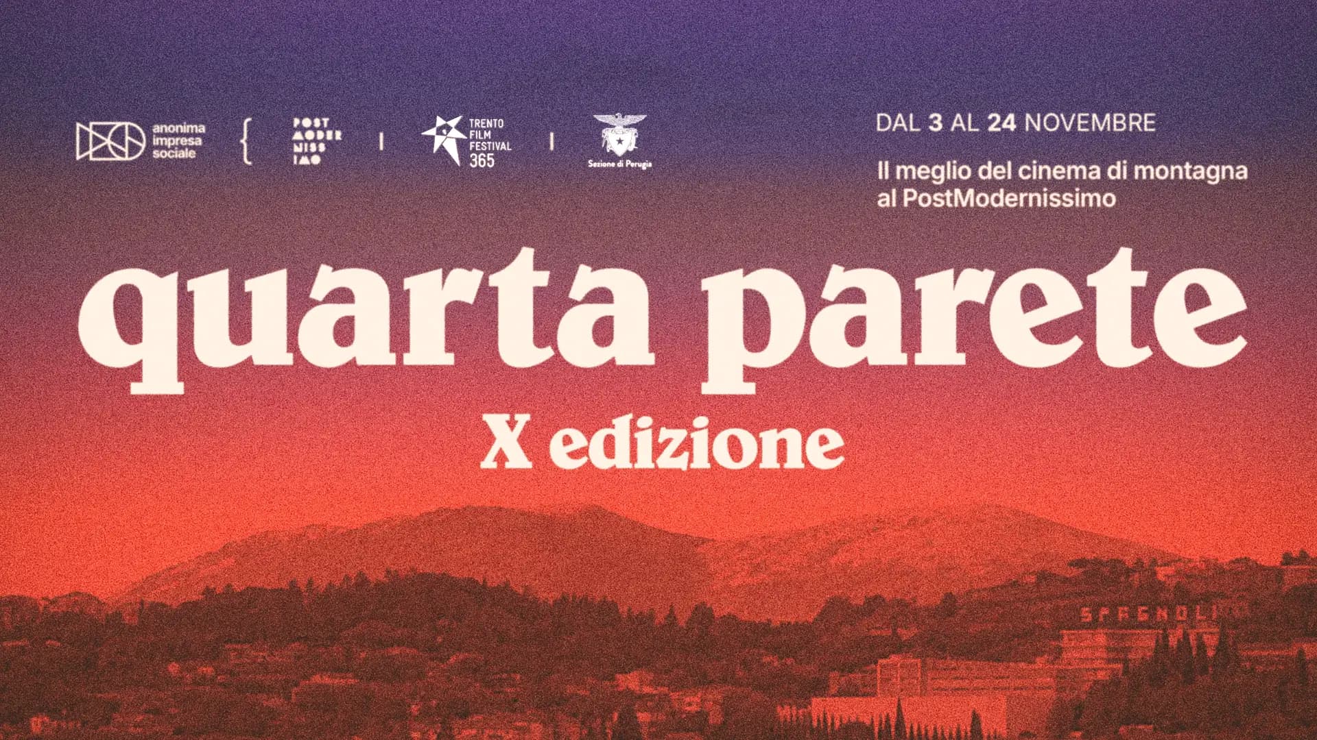QUARTA PARETE - X edizione