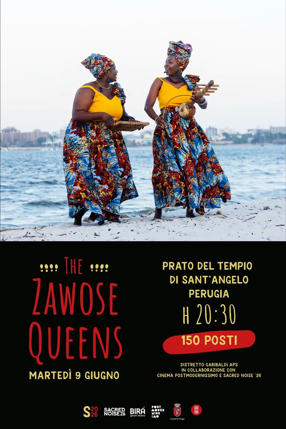 The Zawose Queens live al Tempio di Sant’angelo