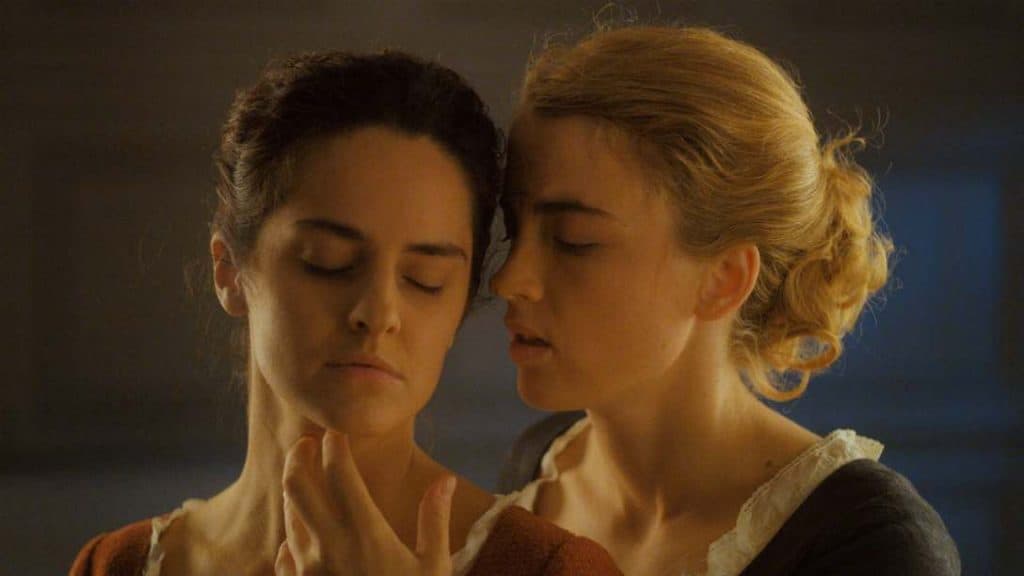 Ritratto della giovane in fiamme