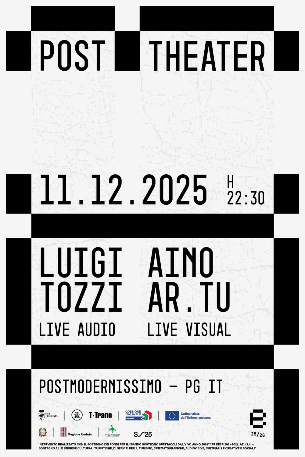 Post Theater: Luigi Tozzi + Aino / Ar.tu
