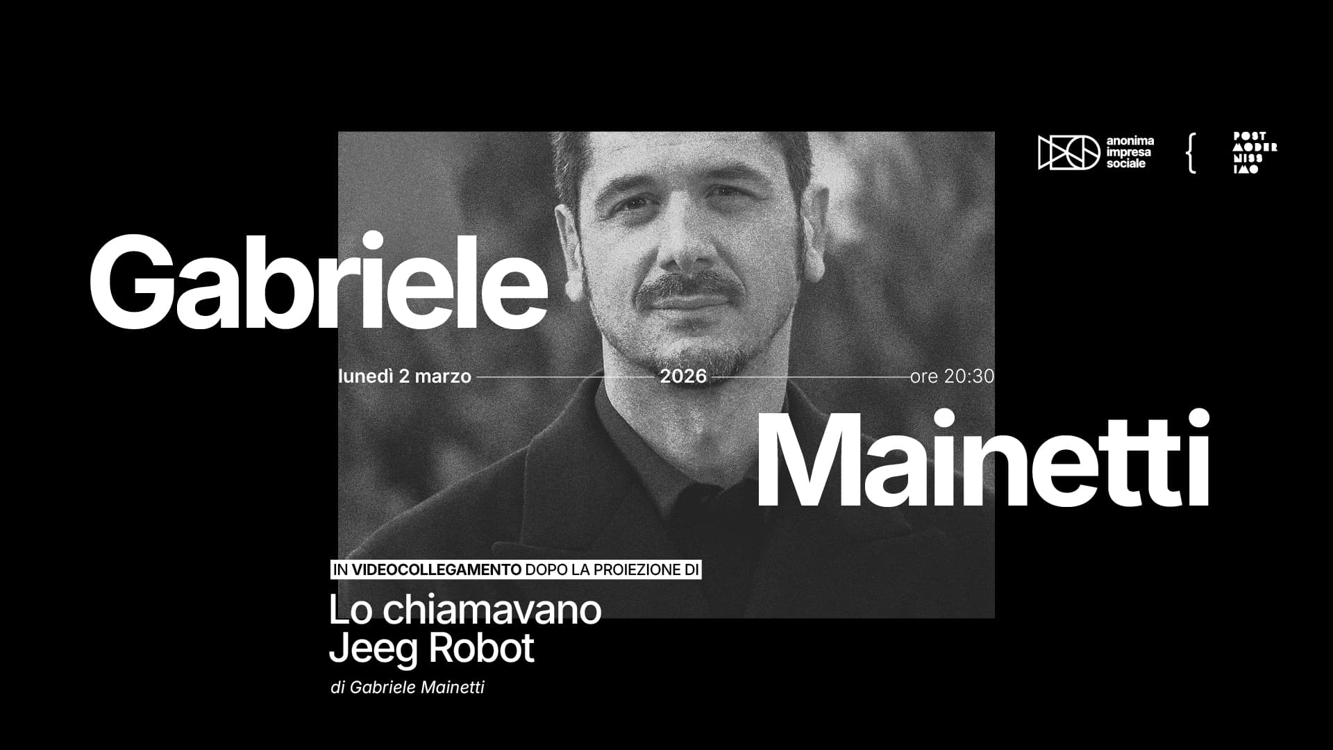 Gabriele Mainetti presenta Lo chiamavano Jeeg Robot