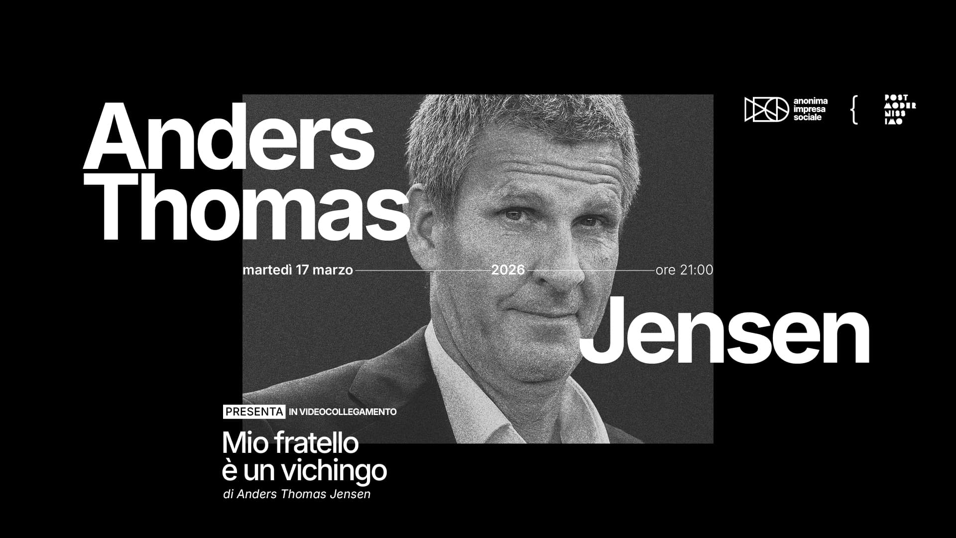 Anders Thomas Jensen presenta Mio fratello è un vichingo