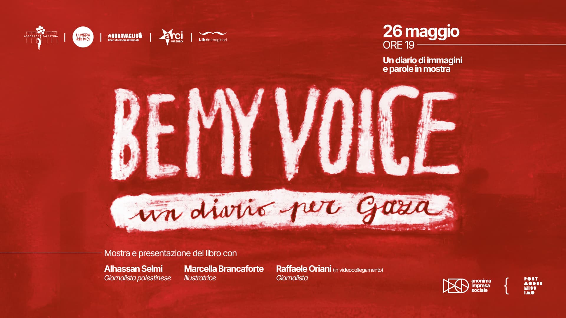 Be My Voice – Un diario per Gaza