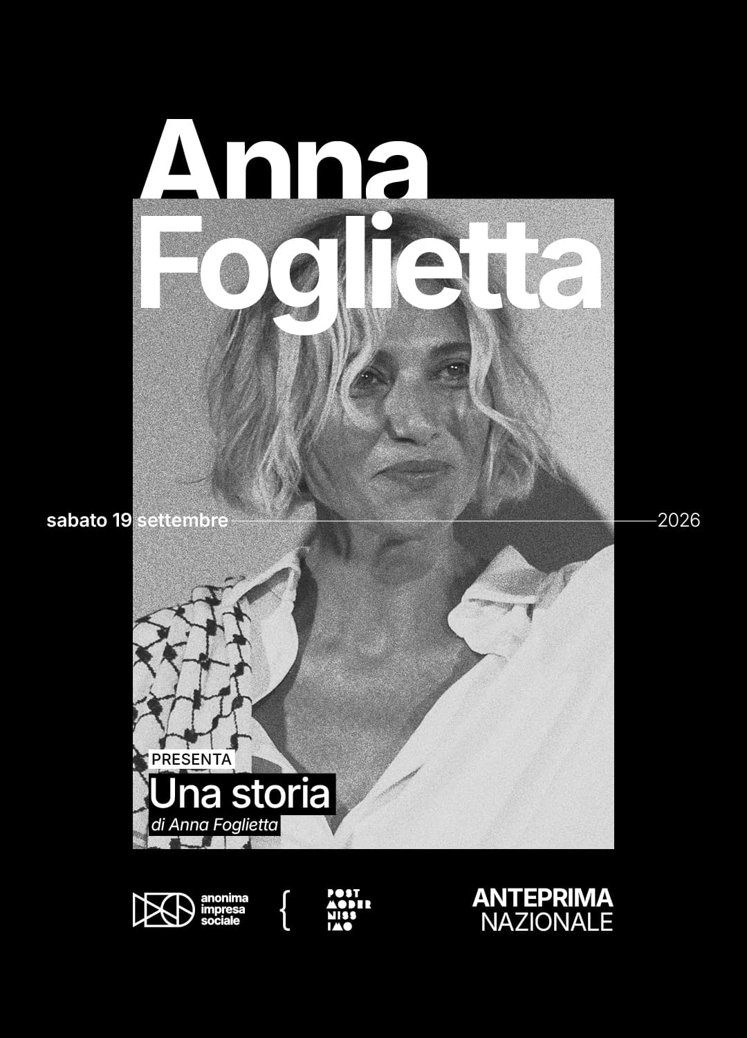 Anna Foglietta presenta Una storia